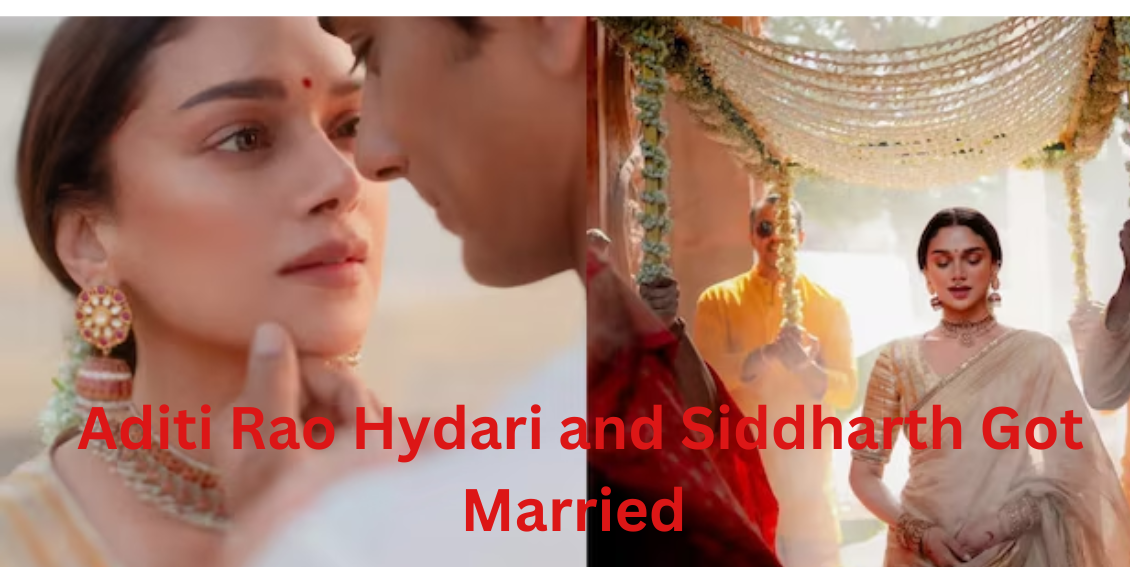 Aditi Rao Hydari and Siddharth Got Married in Sabyasachi Ensembles